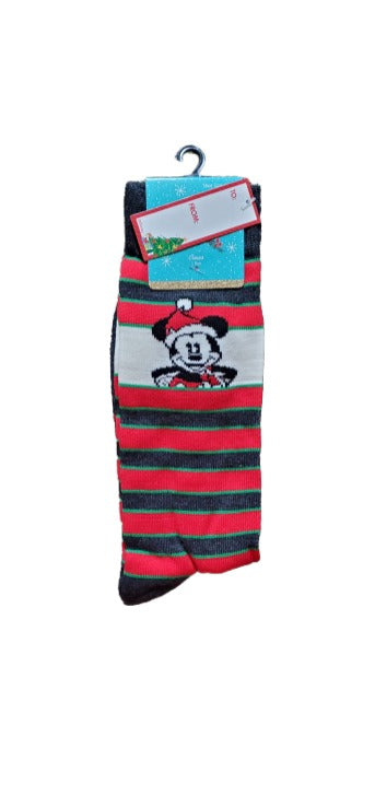 Men's Mickey Mouse Christmas Socks image 0