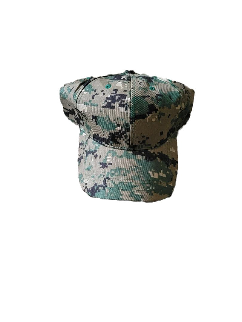 Green Digital Camouflage Hat image 0