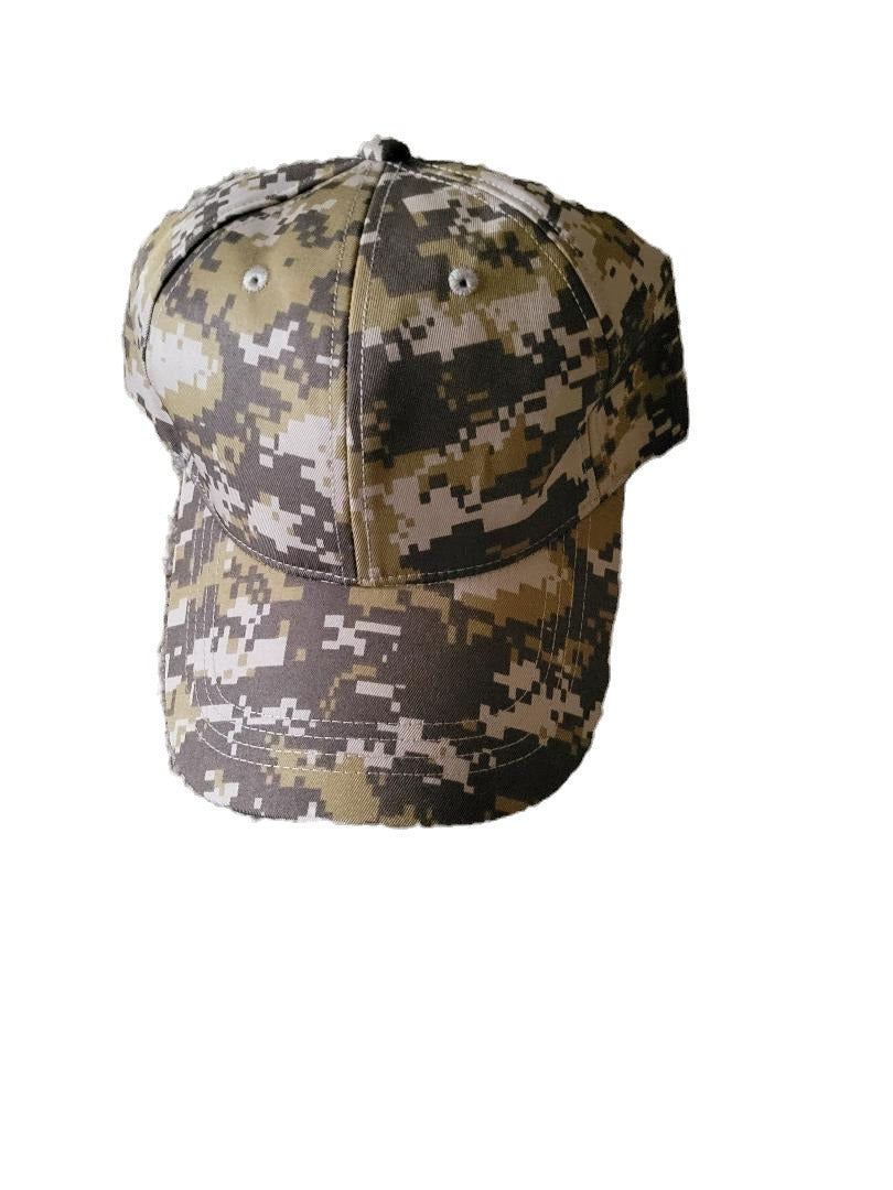 Light And Dark Brown Digital Camouflage Hat image 0