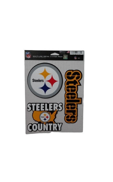 Pittsburgh Steelers 3 Pack Decals image 0