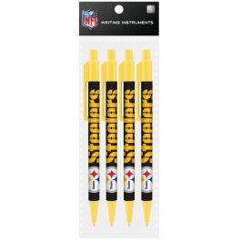 Pittsburgh Steelers 4 Pack Pens image 0