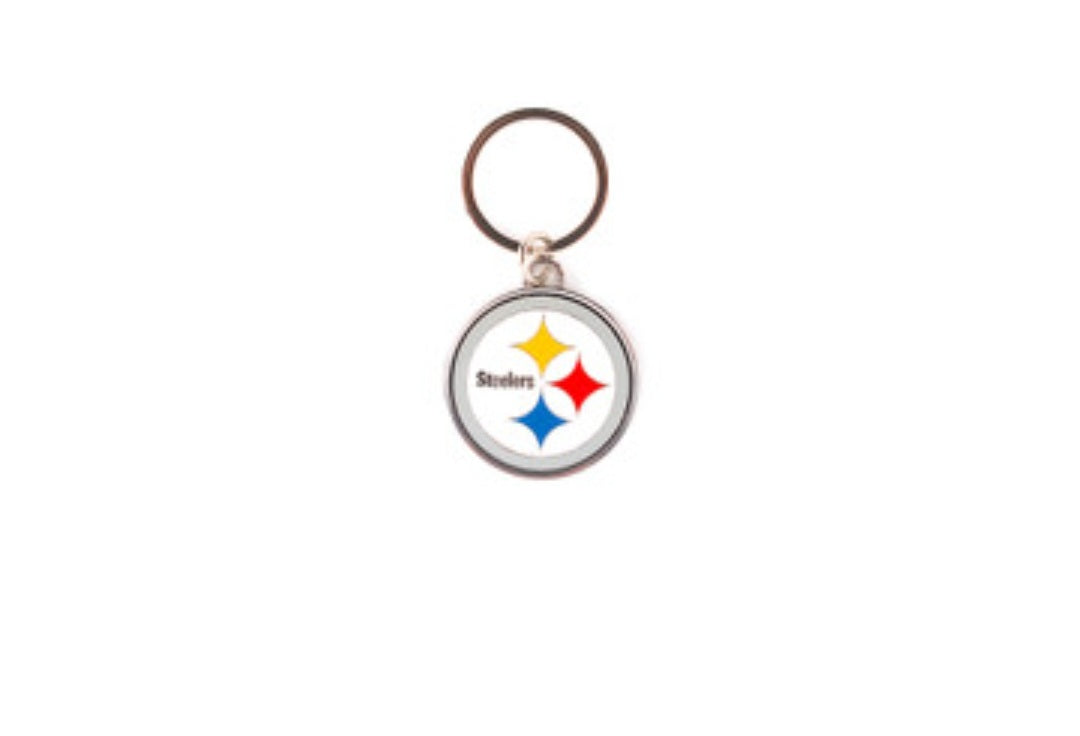 Pittsburgh Steelers Logo Keychain