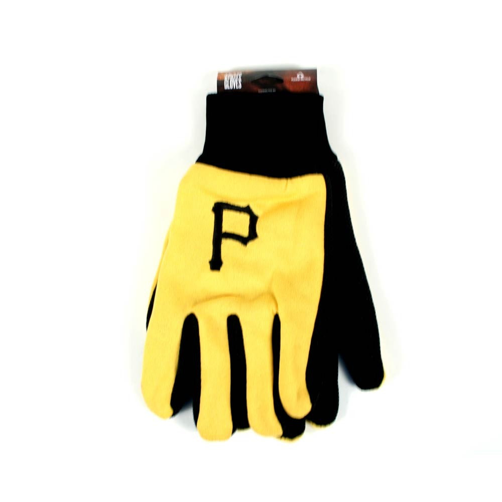 Pittsburgh Pirates Yellow Utility Gloves image 0