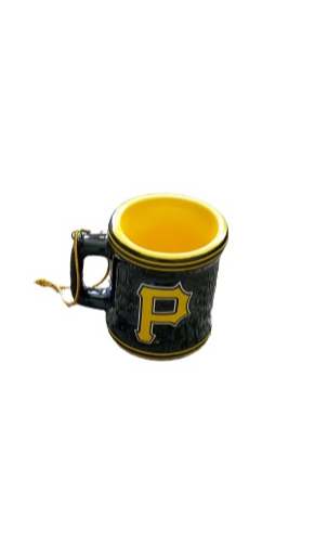 Pittsburgh Pirates Mini Mug Christmas Ornament image 0