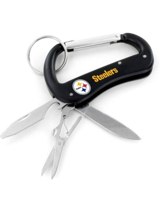 Pittsburgh Steelers Multi Tool Carabiner image 0