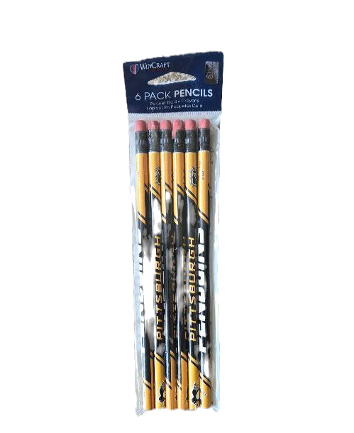 Pittsburgh Penguins 6 Pack Pencils image 0