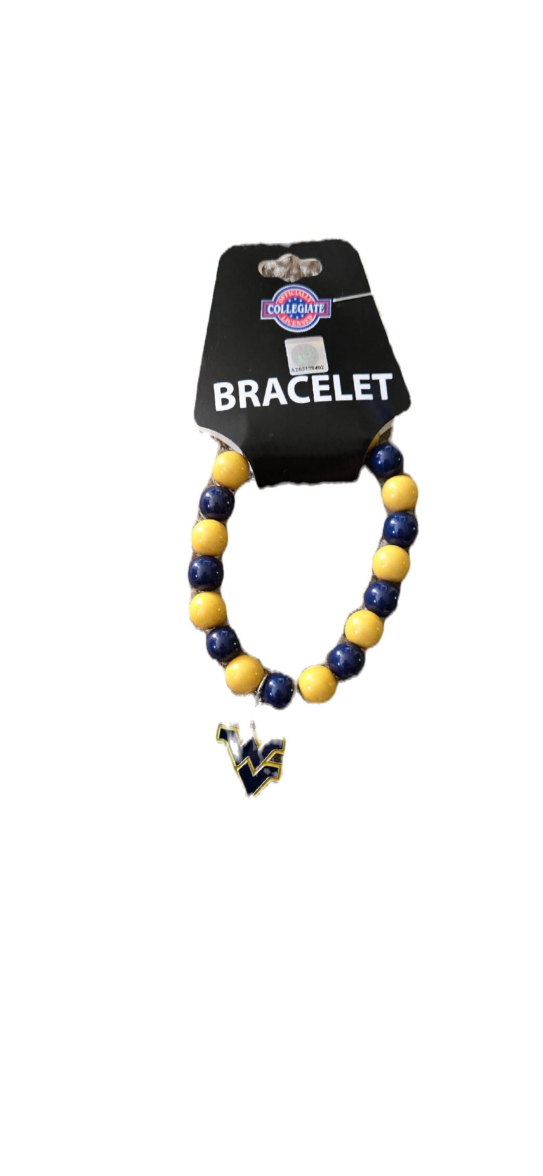 West Virginia Beaded Bracelet image 0