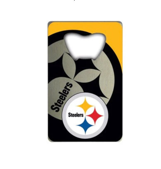 Pittsburgh Steelers Credit Card Bottle Opener image 0