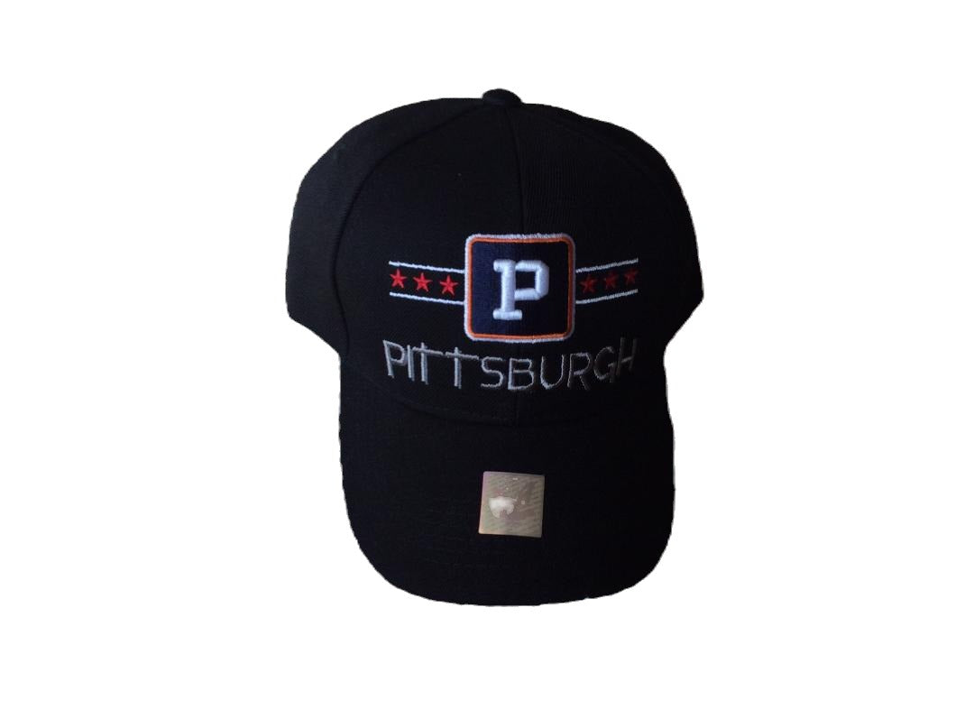 Pittsburgh P Star Black Hat image 0