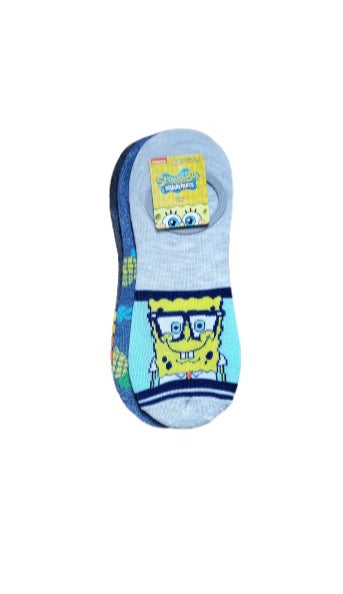 3 Pack SpongeBob Liner Socks image 0