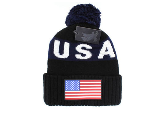 USA Knit Hat image 0