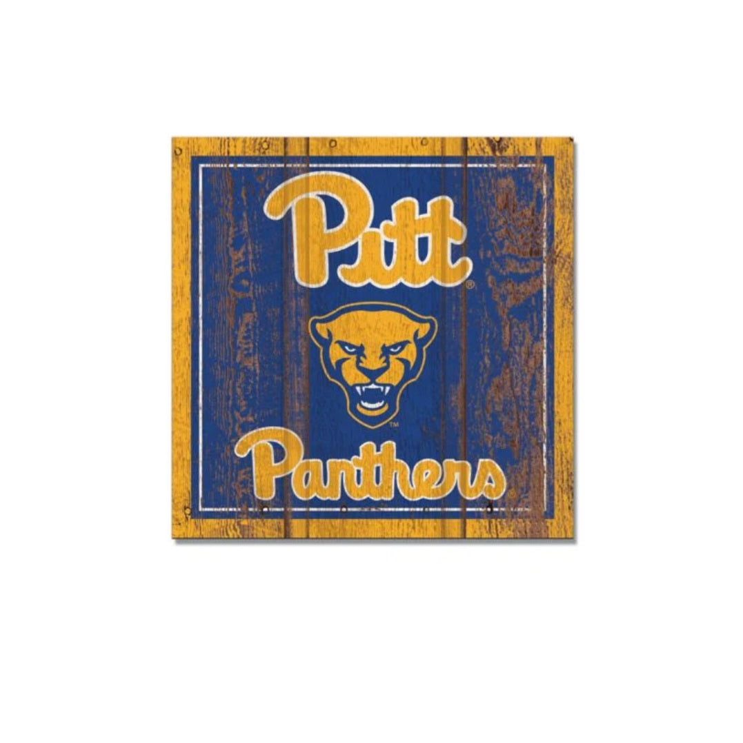 Pitt Panthers Wood Magnet image 0