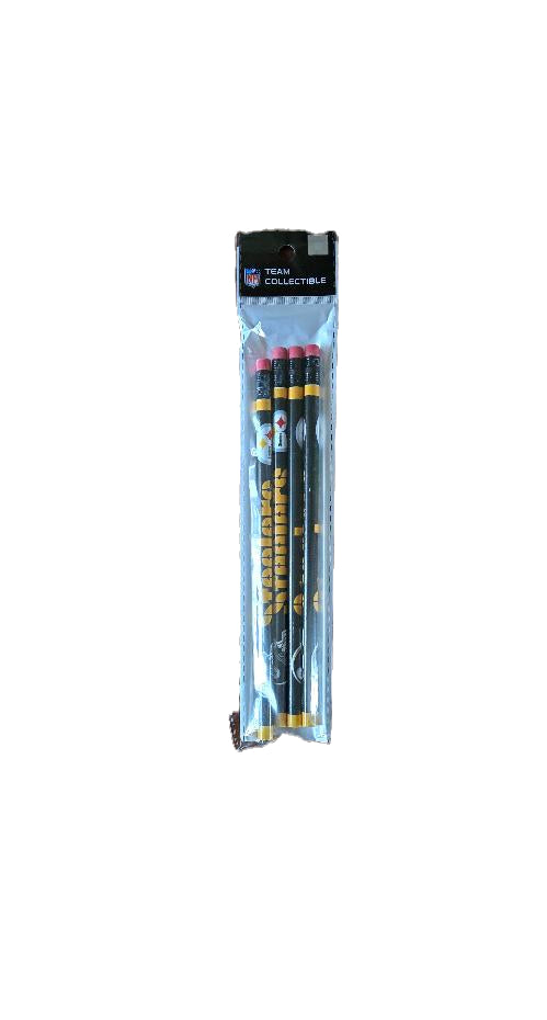 Pittsburgh Steelers 4 Pack Pencils image 0