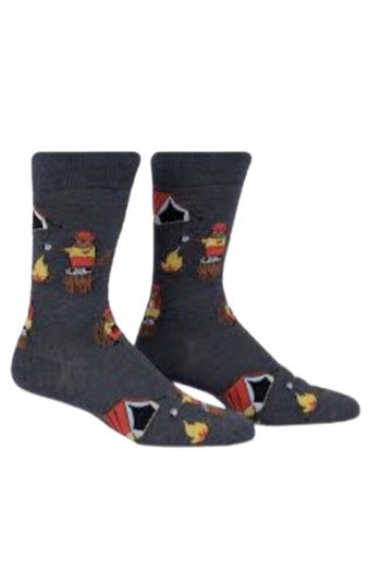 Mens What Wood You Say Socks image 0