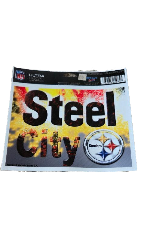 Pittsburgh Steelers Steel City Ultra Decal image 0
