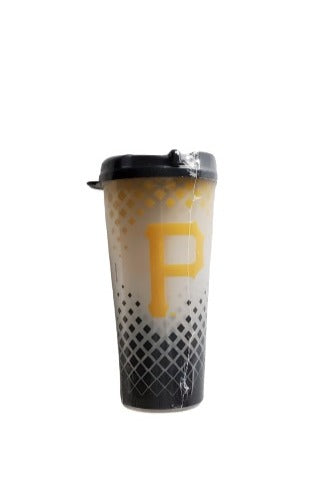 Pittsburgh Pirates 24 ounce Double Wall Grid Tumbler image 0