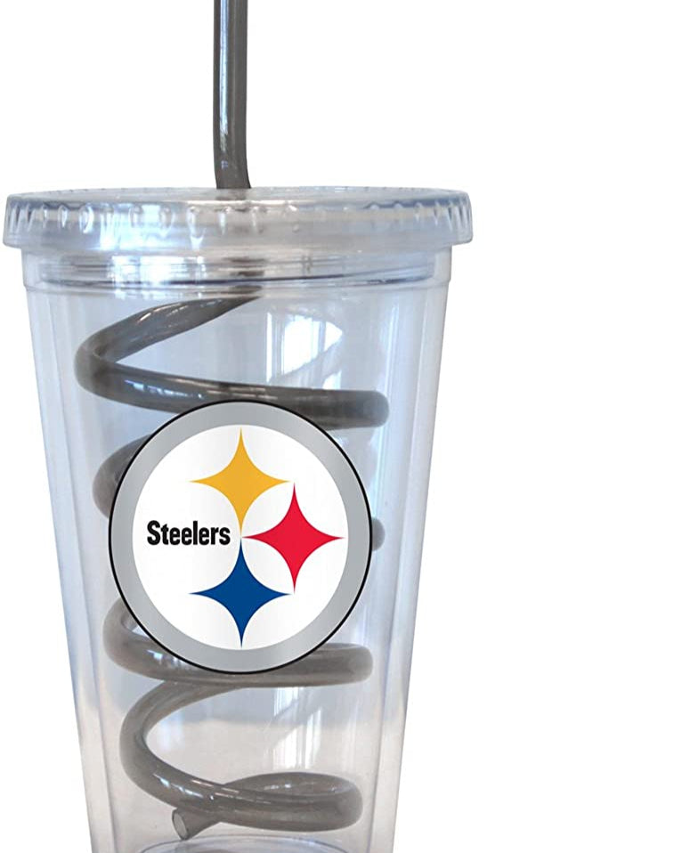 Pittsburgh Steelers 16 oz. Swirl Tumbler image 0