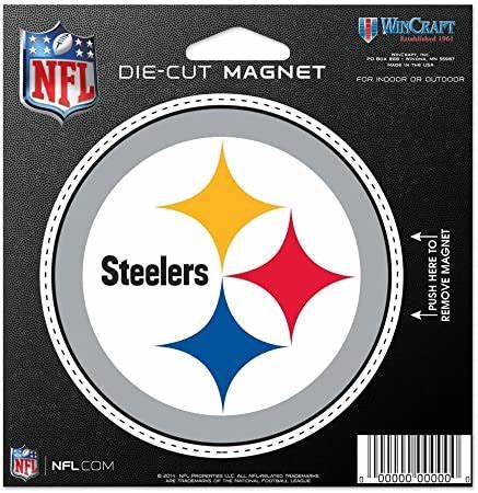 Pittsburgh Steelers Die Cut Magnet image 0