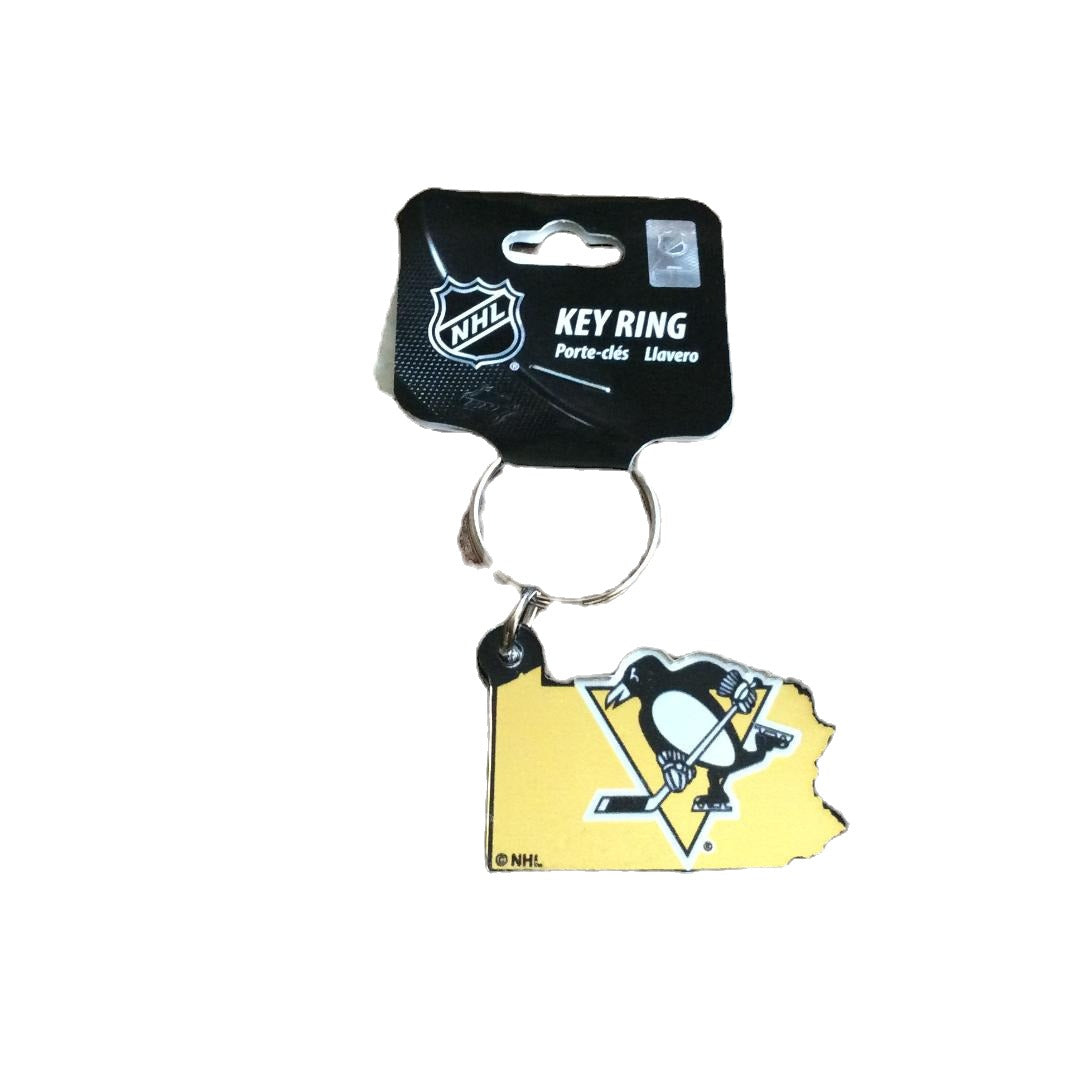 Pittsburgh Penguins Freeform Keychain image 0