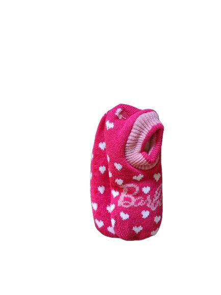 Barbie slipper socks