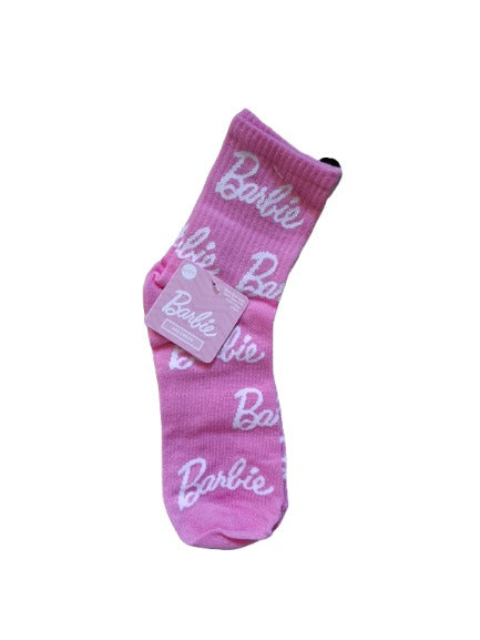 Barbie crew socks