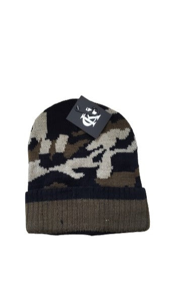 Camouflage Beanie Green image 