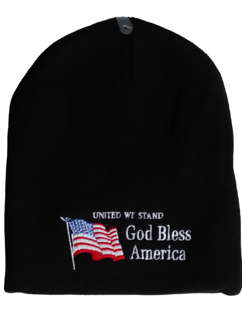 God Bless America Knit Hat 