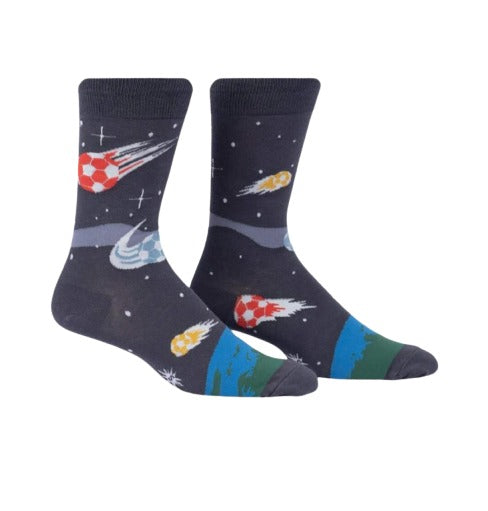 Mens Lets Kick it Socks image 