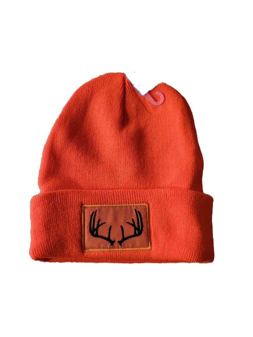 Orange Hunting Knit Hat image 0