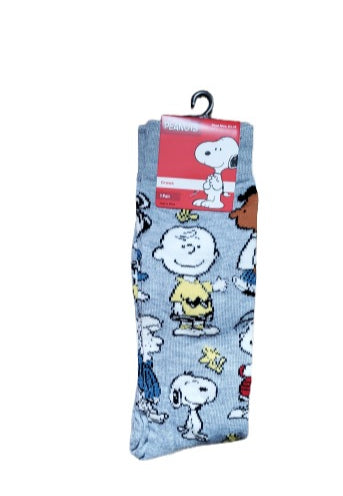 Peanuts Men's Crew Socks image 