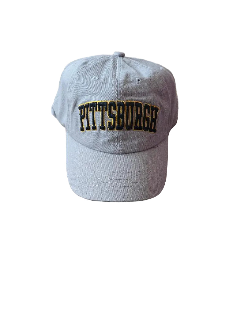 Pittsburgh Grey Ball Cap