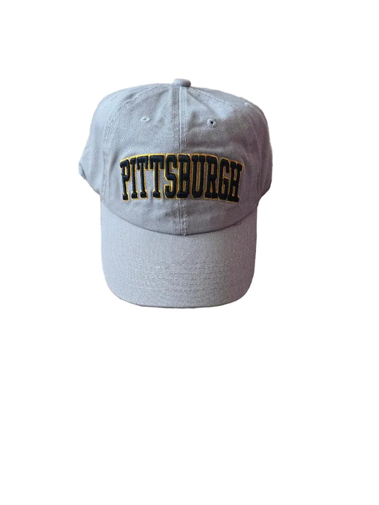 Pittsburgh Grey Ball Cap