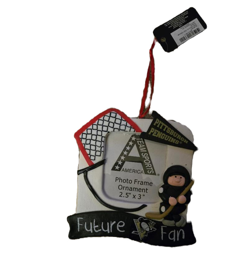Pittsburgh Penguins Future Fan Frame Ornament image 0