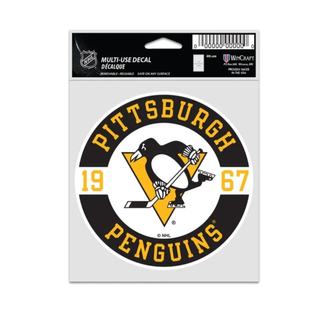 Pittsburgh Penguins Multi Use Decal image 