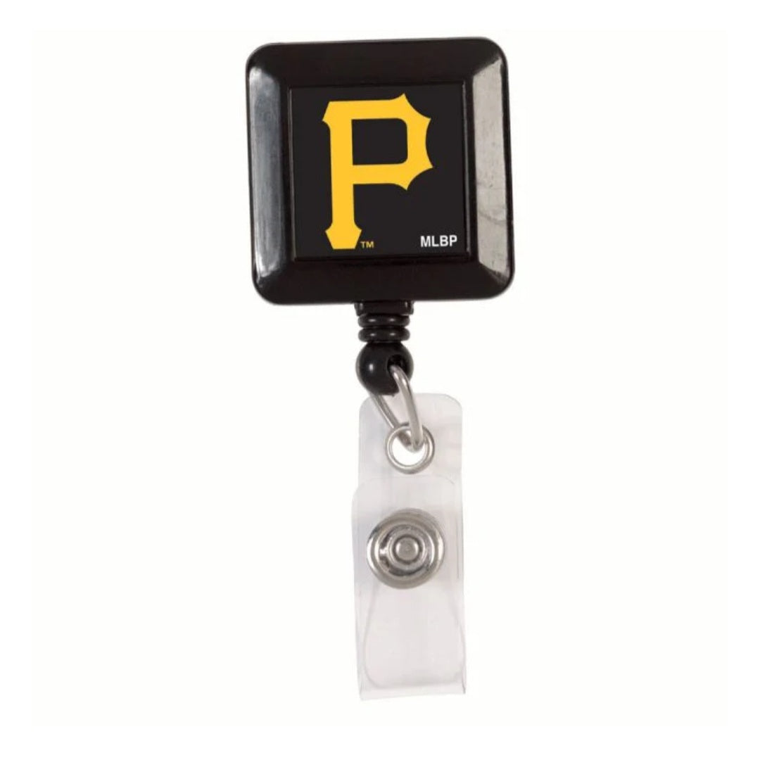 Pittsburgh Pirates Retractable Badge Holder image 