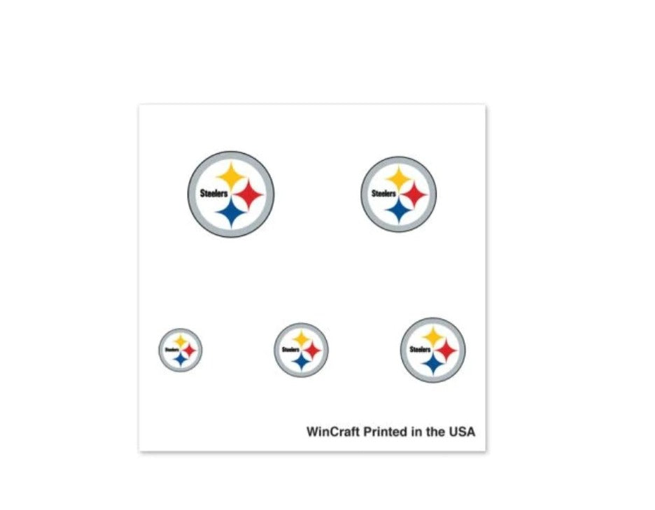 Pittsburgh Steelers Fingernail Tattoos image 