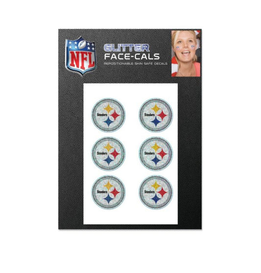 Pittsburgh Steelers Glitter Face Cals image 
