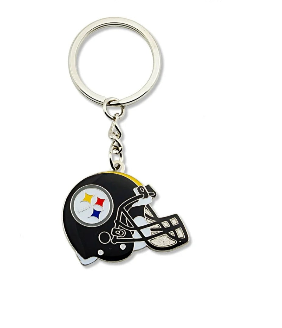 Pittsburgh Steelers Helmet Keychain image 