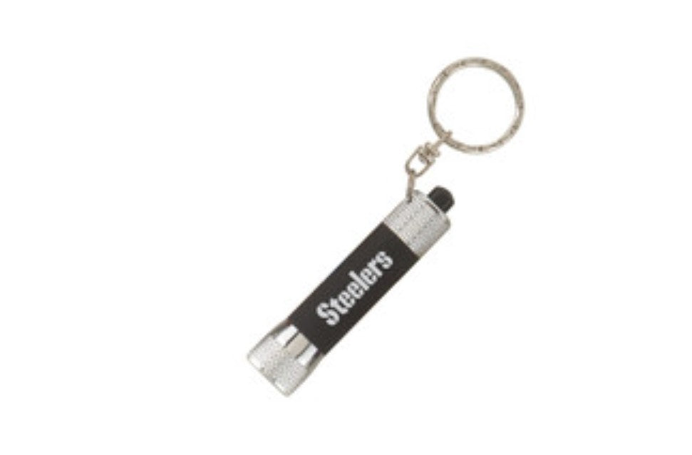 Pittsburgh Steelers LED Flashlight Key chain 