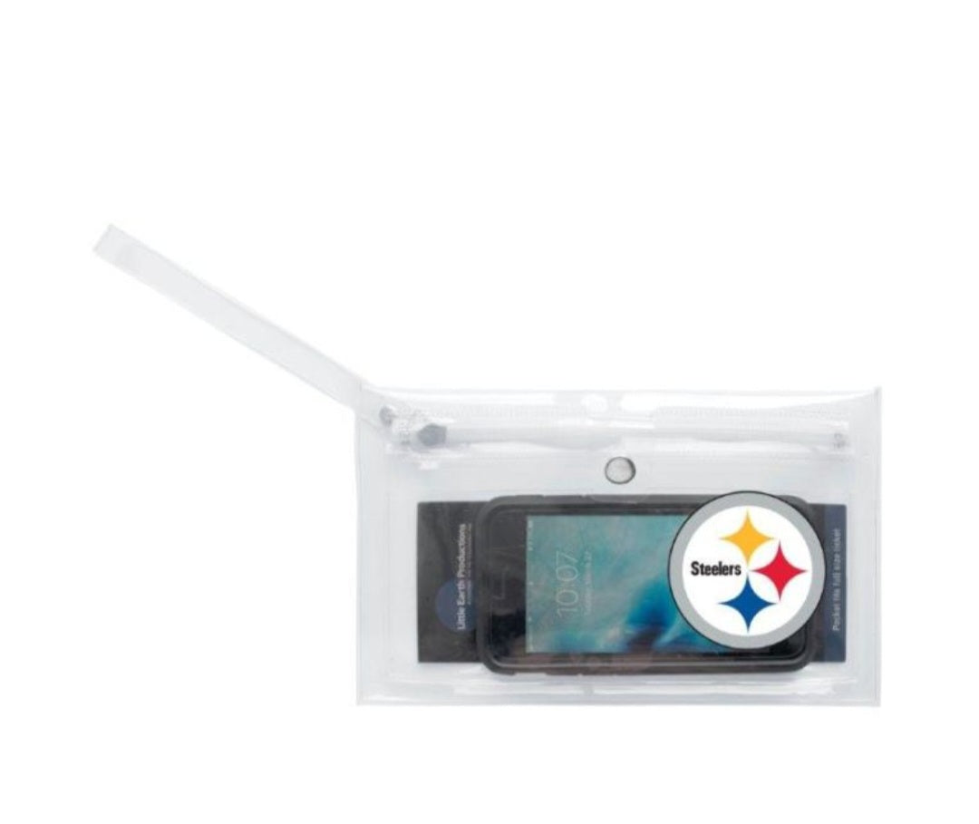 Pittsburgh Steelers Ticket Holder Wristlet image 