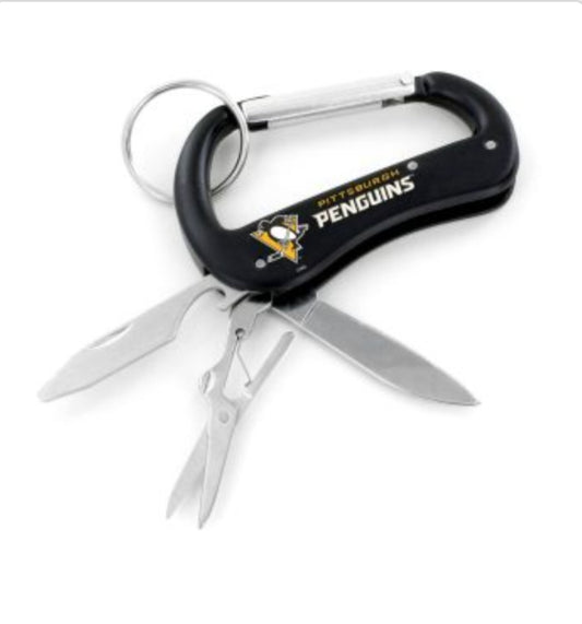 Pittsburgh Penguins Multi Tool Carabiner image 0