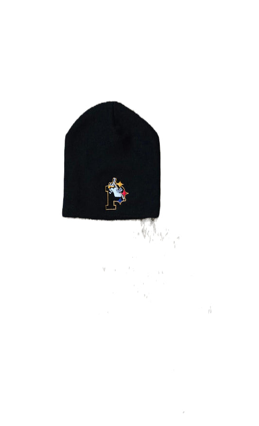 Pittsburgh 3 In 1 Logo Black Knit Hat image 0