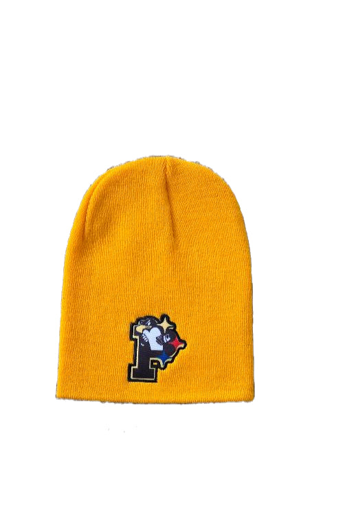 Pittsburgh 3 In 1 Logo Gold Knit Hat image 0