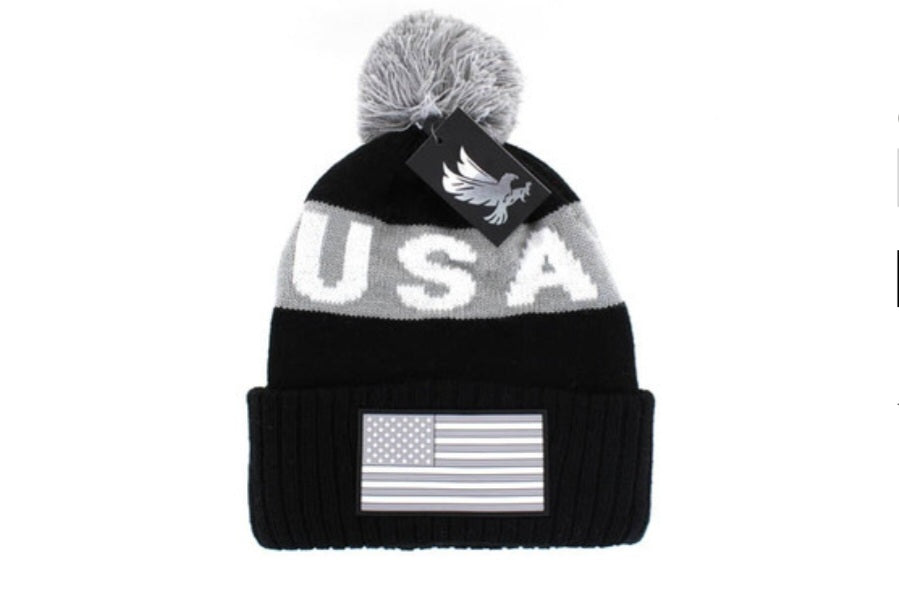 USA Knit Hat image 0