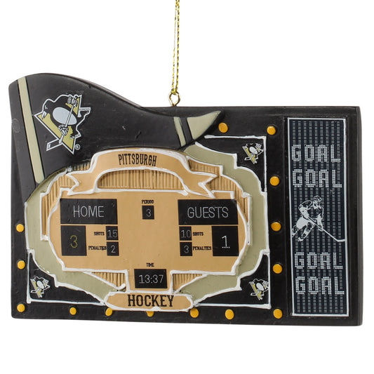Pittsburgh Penguins Scoreboard Ornament image 0