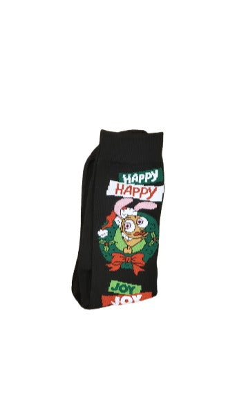 Men's Ren and Stimpy Christmas Socks image 0