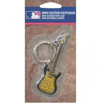 Pittsburgh Pirates Guitar Keychain image 0