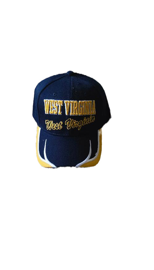 West Virginia Blue Baseball Cap image 0