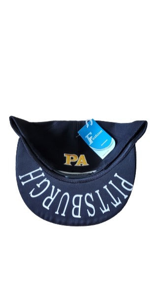 Pittsburgh Pa Snap Back Flat Bill Hat image 1