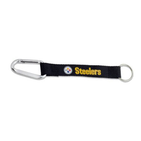 Pittsburgh Steelers Carabiner Keychain image 0